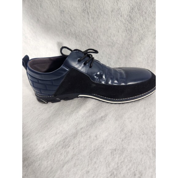 Gatsby Men\'s Oxford Derby Orthopedic Leather Shoes Size 10 Blue main image 6